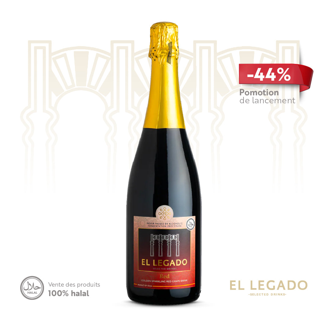 Golden Sparkling Red Grape Drink 75 CI