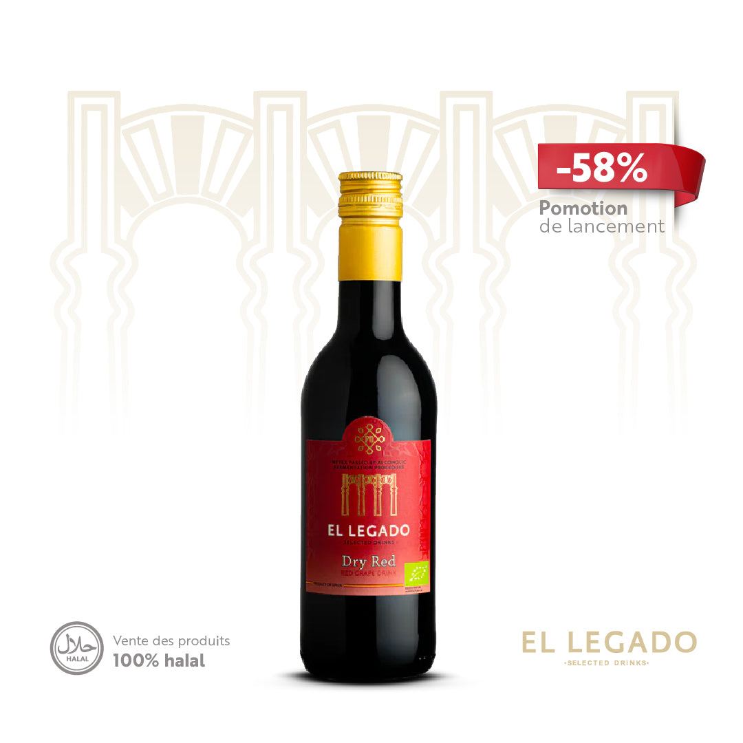 Red Dry Grape Drink (Orgánico) 25 cl