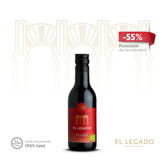 Red Dry Grape Drink (Orgánico) 18,75 cl
